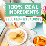 Dewey's Bakery Meyer Lemon, Key Lime and Vanilla Moravian Cookie Thin Variety Pack, Bakery Fresh with Real Simple Ingredients, Low Calorie Snack, No