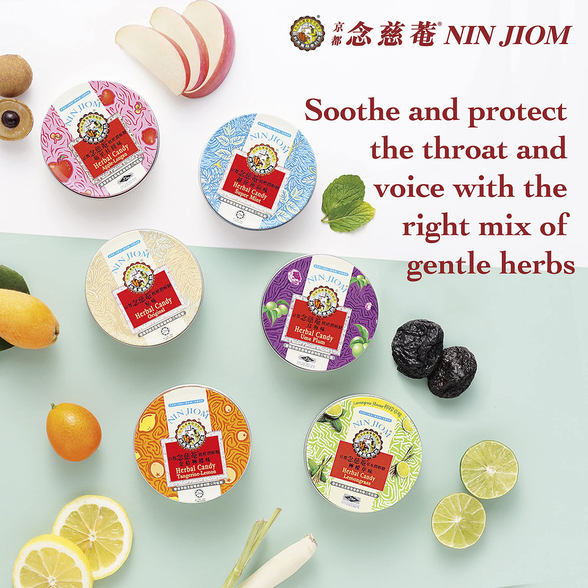 Nin Jiom Herbal Candy - Original 60GM