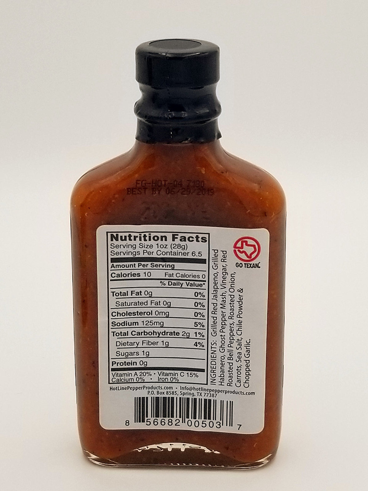 HOT LINE PEPPER PRODUCTS Sauce Ghost Pepper, 6.5 OZ