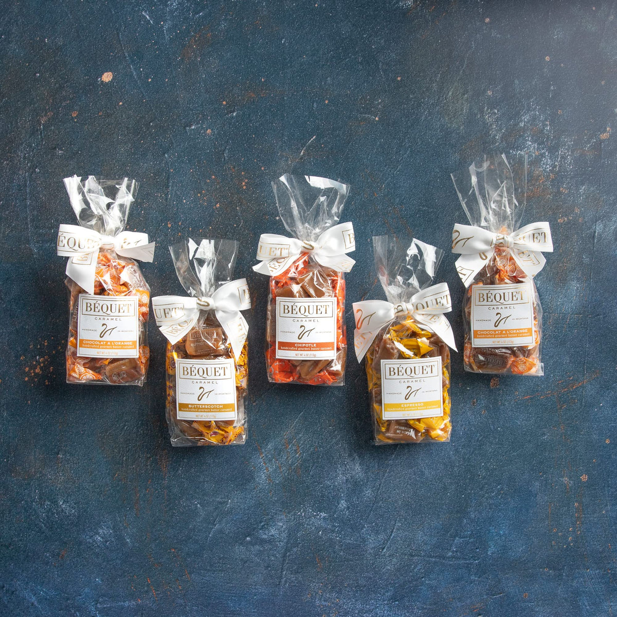 Béquet Caramel - Chipotle Caramel - Candy Individually Wrapped - Gourmet Caramel Candy - Made in Montana - Kosher (Star D) and Gluten Free - 8 oz Gift