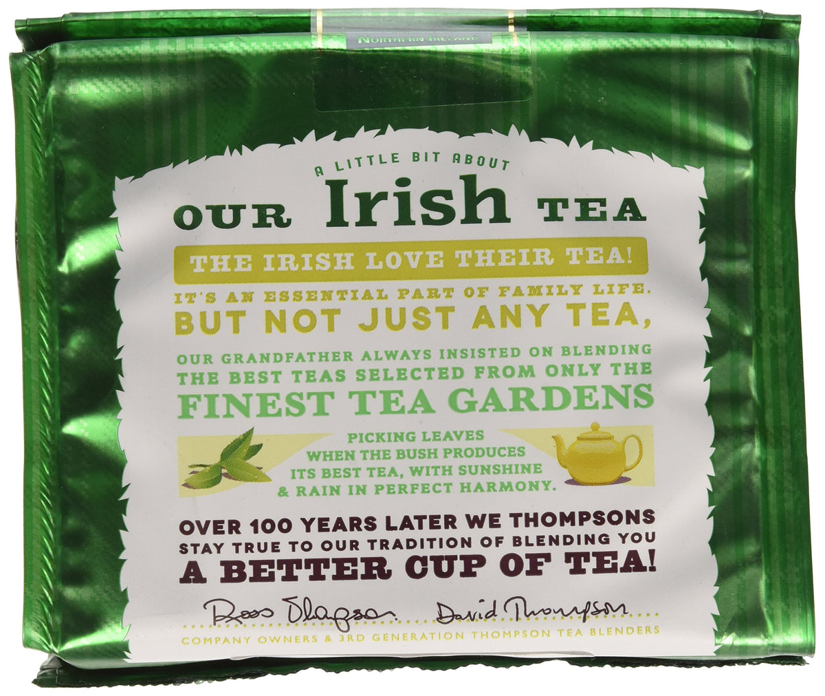 Thompson's Punjana Irish Breakfast 80 teabags (8.82oz) x 1 pack