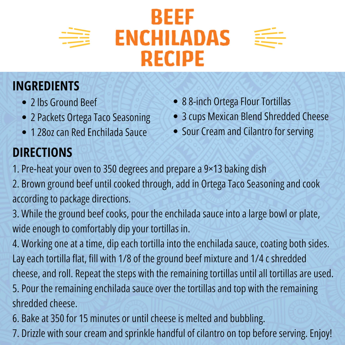 Ortega Enchilada Sauce, Red Chili, 10 oz