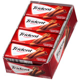 Trident Sugar-Free Gum, Cinnamon, 15 Count, Pack of 1