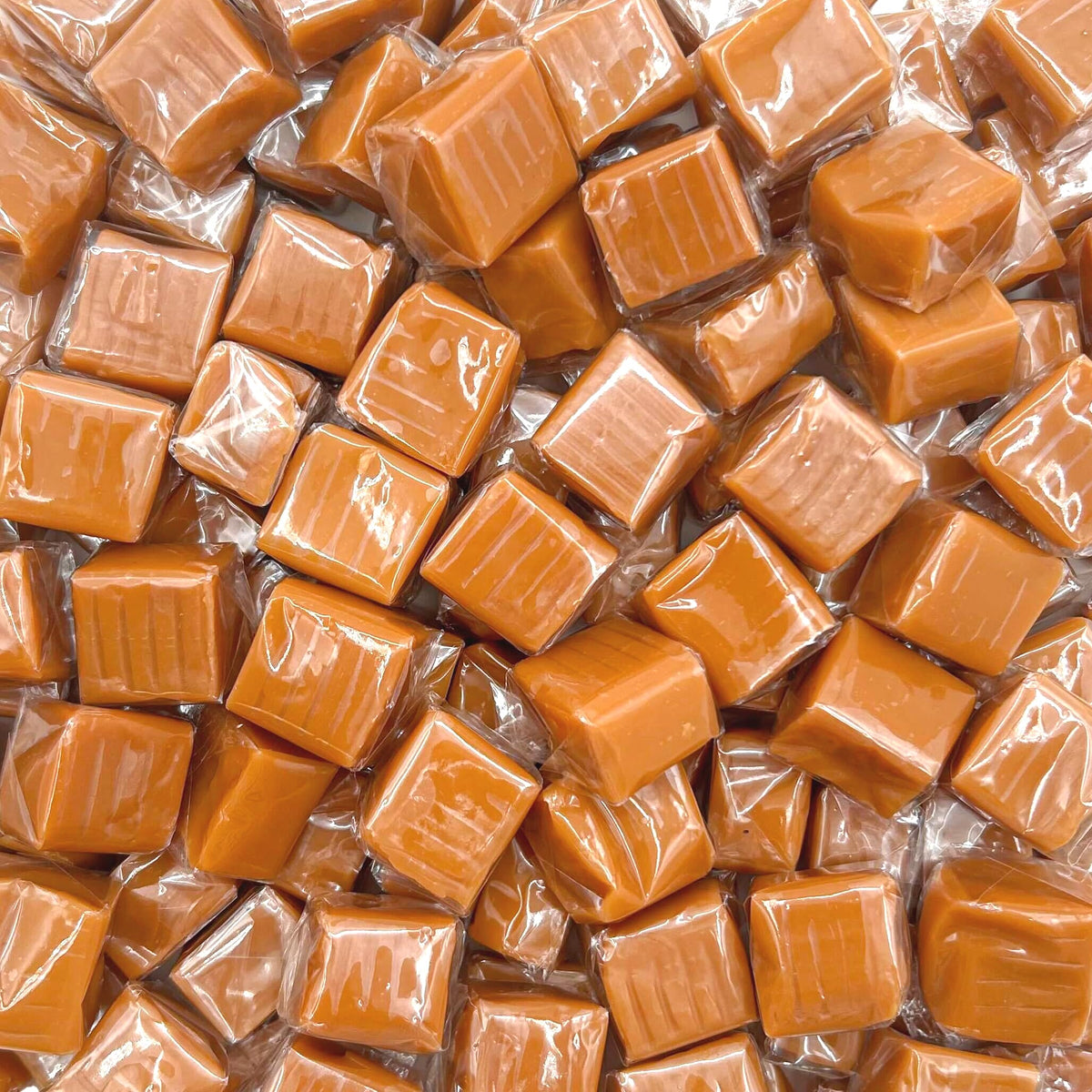Caramel Cubes Candy | 1 Pound Bag - Approx. 65 Count | Classic Chewy Treat, Individually Wrapped