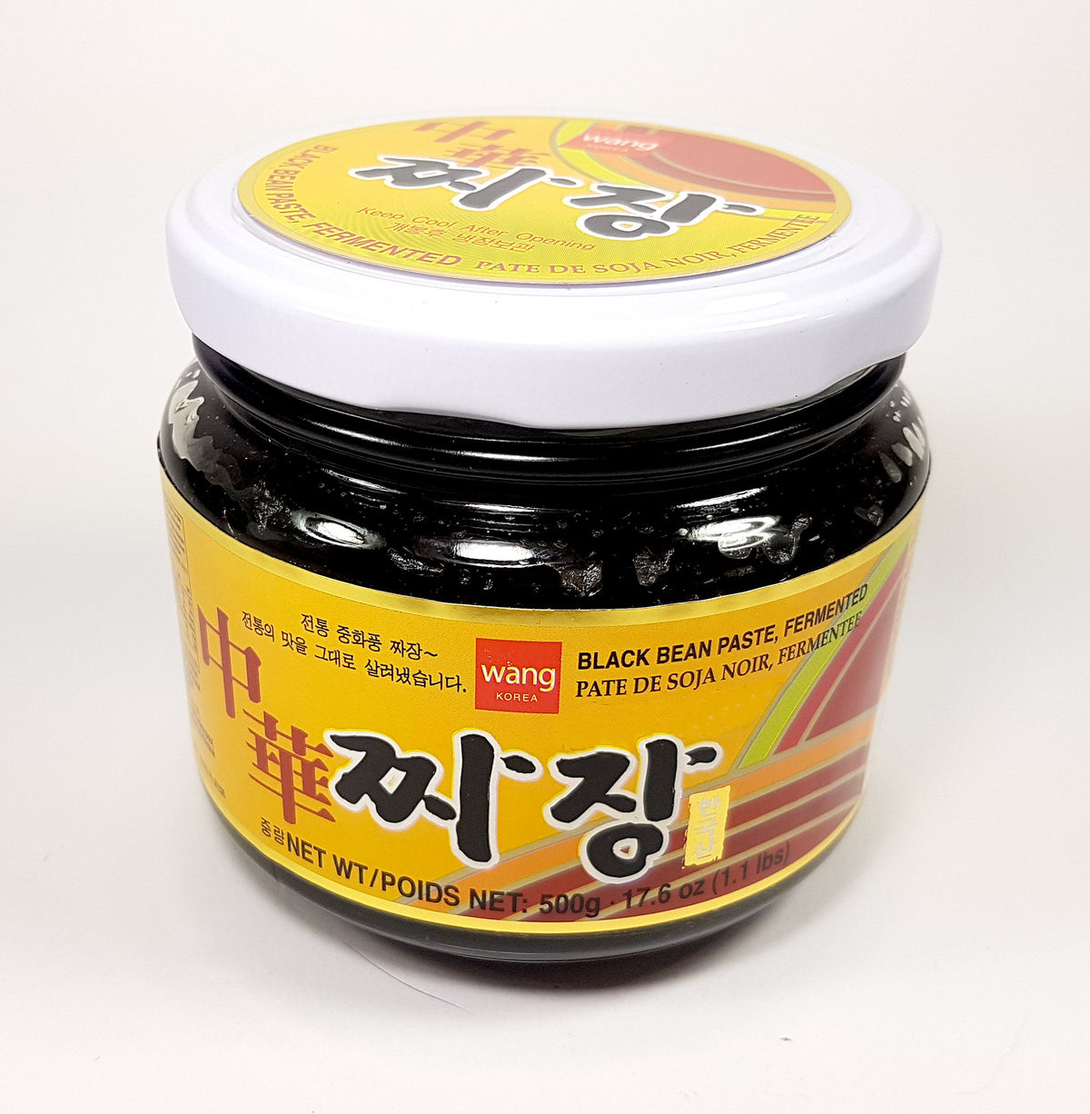 WANG'S Fermented Black Bean Paste Chunjang 17.6 Oz. (1.1 lbs.)