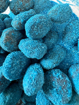Sour Blue Raspberry Gushers, Viral Tiktok Candy Extremely Sour Gushers/Gummies (8oz + Extra Sour Powder)