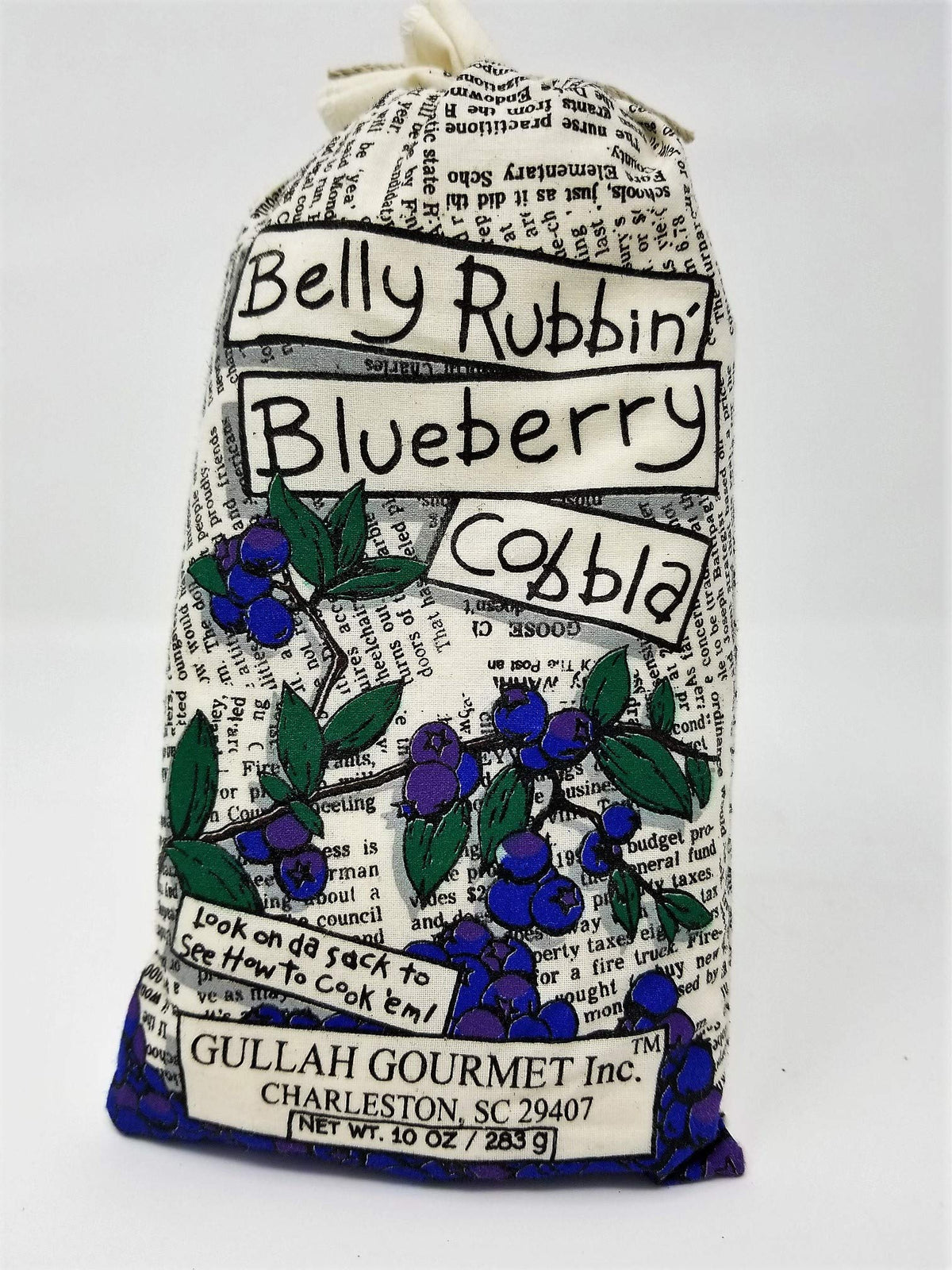 Gullah Gourmet (Belly Rubbin' Blueberry Cobbla)
