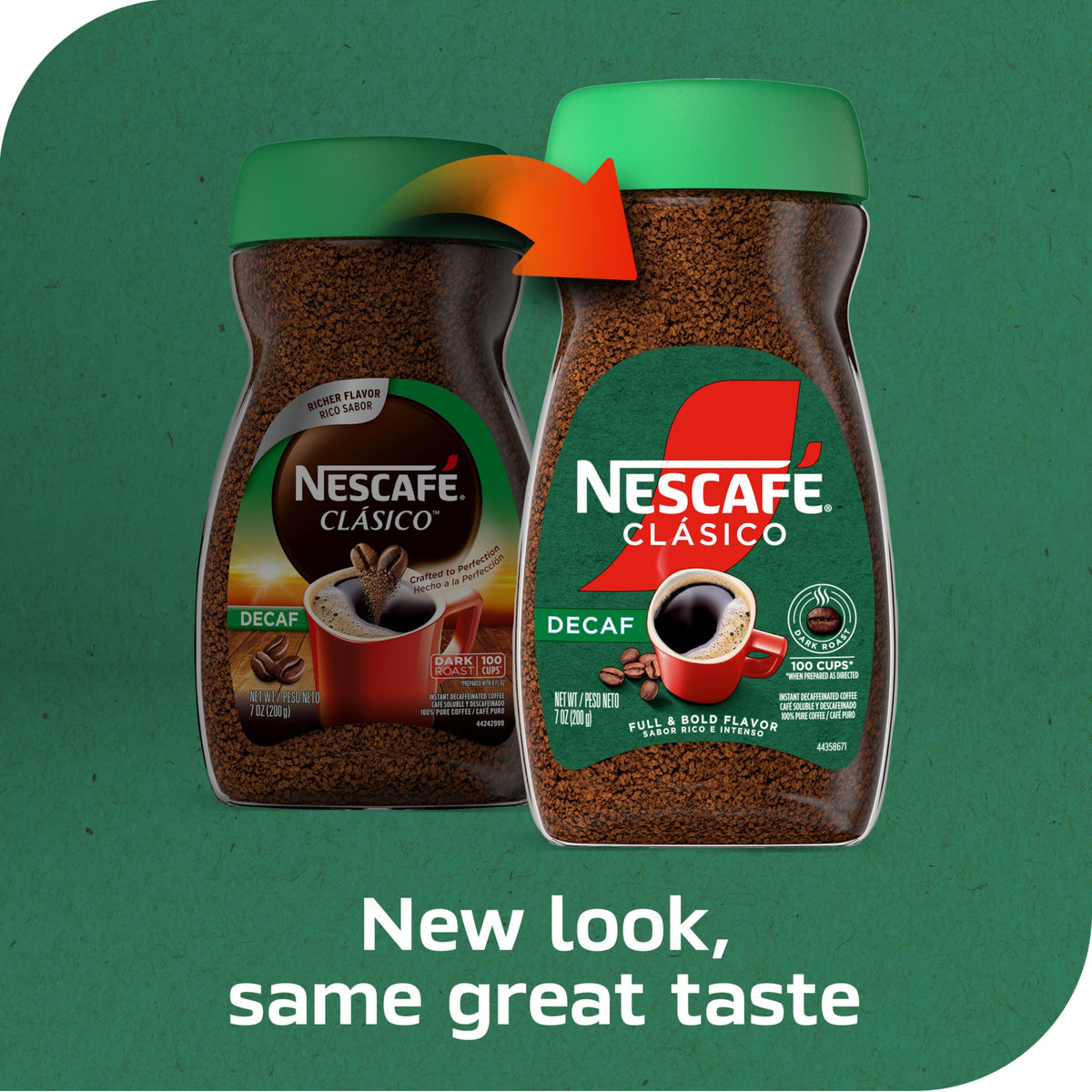 Nescafe Clasico Decaf, 7 Ounce Jar