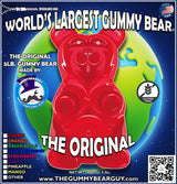 The ORIGINAL World's Largest Gummy Bear® | Created by The Gummy Bear Guy® | Approximately 5lbs | Lime Cola