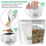 Tealyra - Calm Down - Nirvana - Chamomile Ginger Hibiscus - Wellness and Relaxing Herbal Loose Leaf Tea - Detox Tea - Caffeine-Free - All Natural