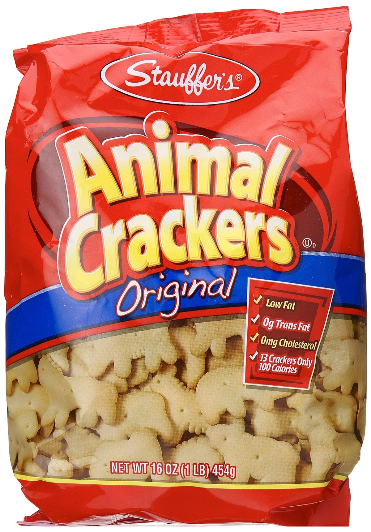 Stauffer Animal Crackers, Original, 16 oz - PACK OF 4