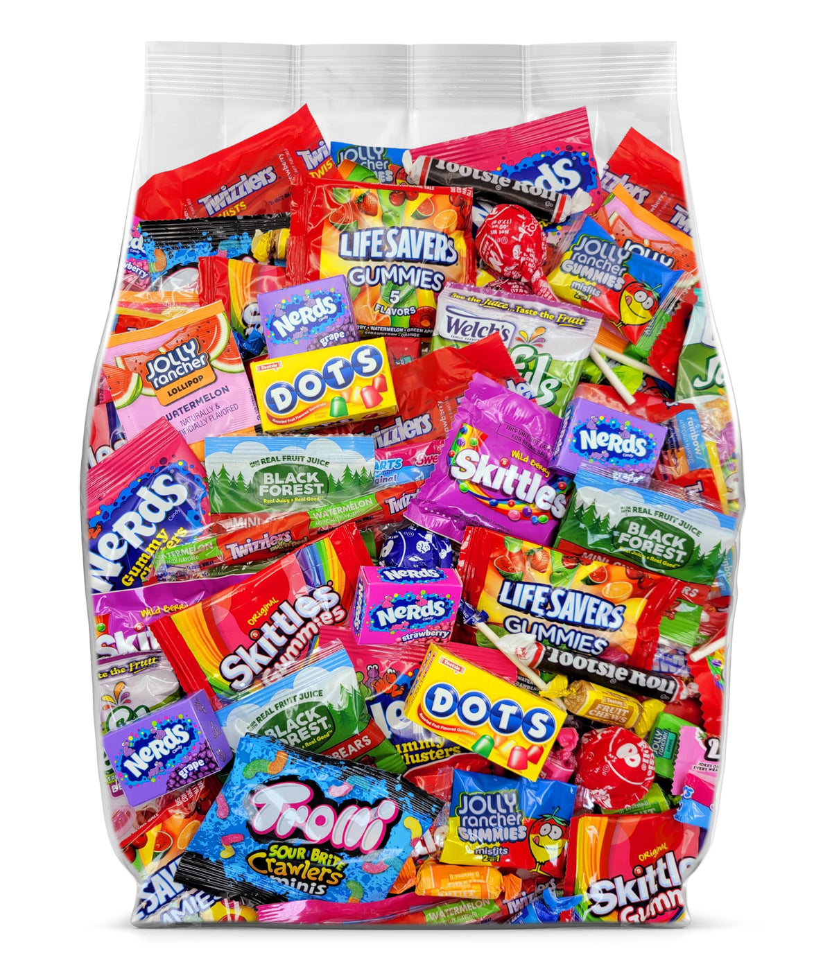 Bulk Candy Variety Pack 5lb - Bulk Candy Individually Wrapped - Assorted Candy Bulk Pack for Party Favors, Pinata Stuffers, Office Snacks & Parade