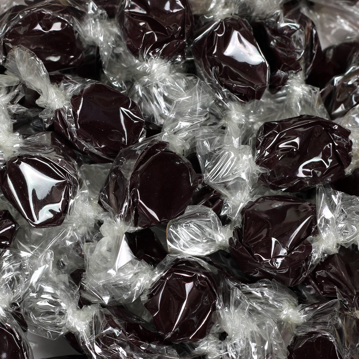 Black Licorice Flavored Taffy Chews by It's Delish, 5 lbs Bulk Bag - Individually Wrapped Gourmet Soft Fluff Taffies - Perfect Trick or Treat Candy