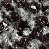 Black Licorice Flavored Taffy Chews by It's Delish, 5 lbs Bulk Bag - Individually Wrapped Gourmet Soft Fluff Taffies - Perfect Trick or Treat Candy