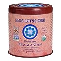 Blue Lotus Chai - Rooibos Flavor Masala Chai - Makes 65 Cups - 2 Ounce Masala Spiced Chai Powder with Organic Spices - Instant Indian Tea No Steeping