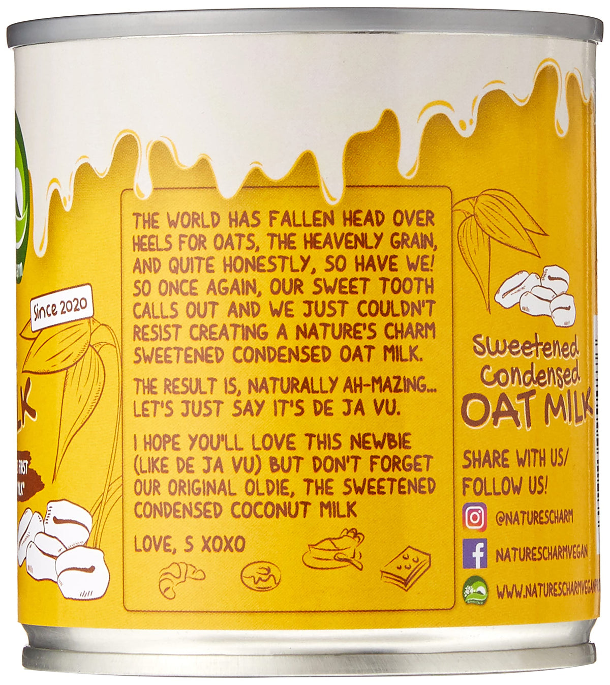 Natures Charm Milk Oat Condensed 11.25 FO