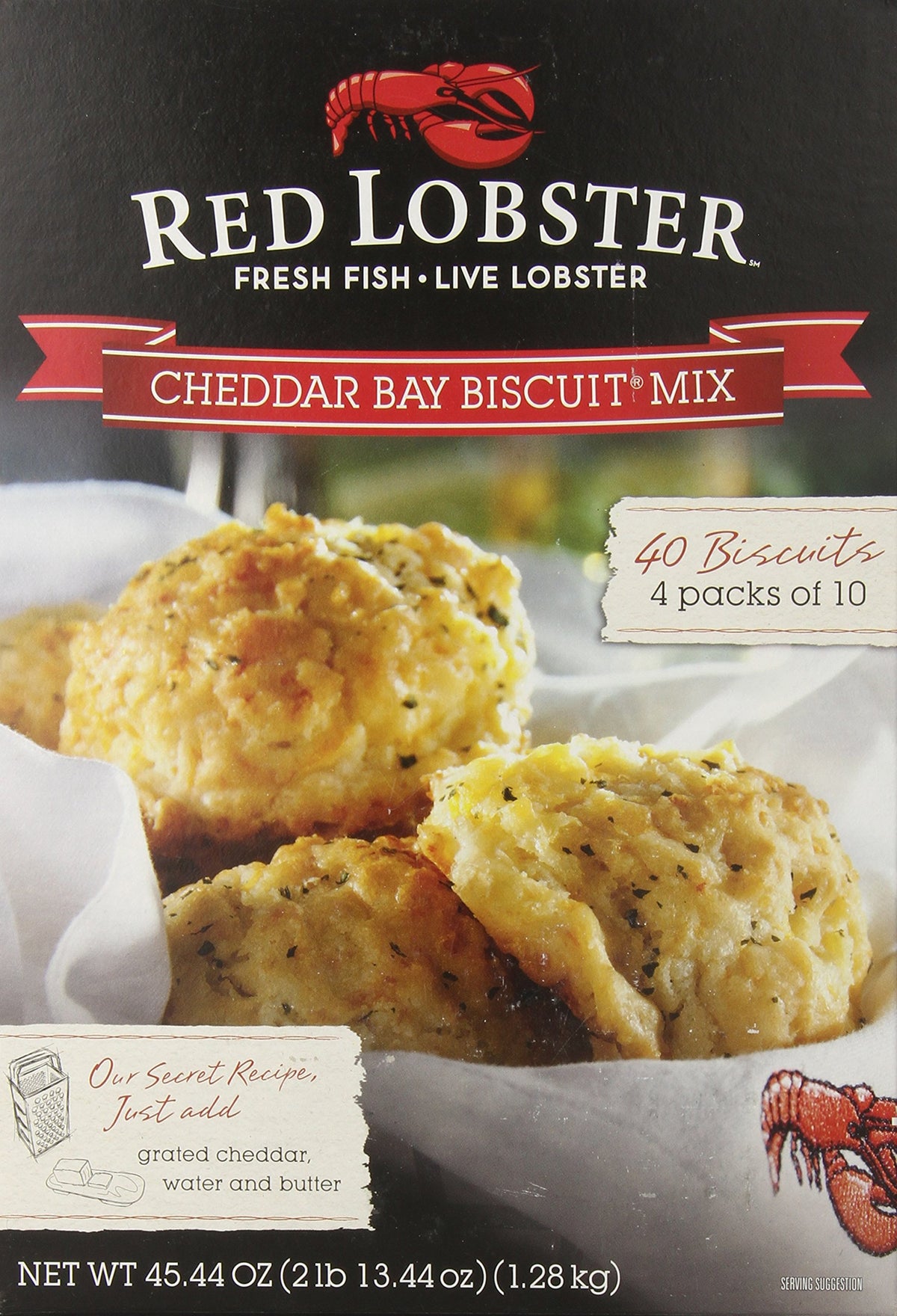 Red Lobster Cheddar Bay Biscuit Mix, 45.44 Ounce