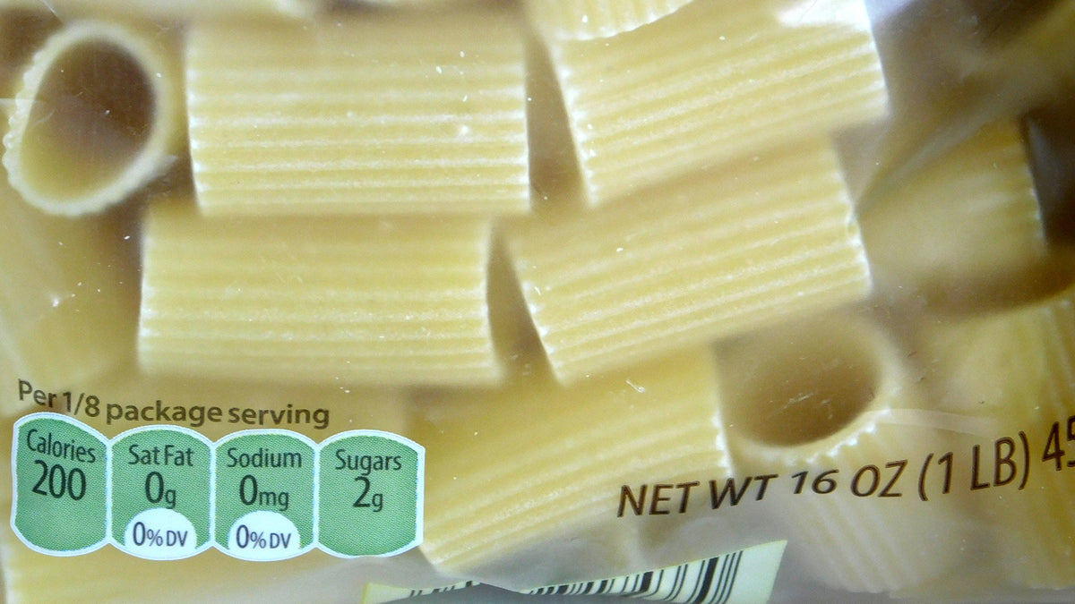 Priano Imported Italian Bronze Cut Rigatoni Past (2 x 16 oz. packages)