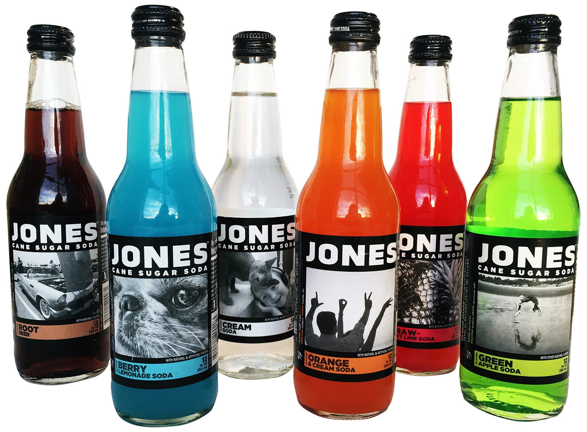 Jones Soda Rainbow Pack