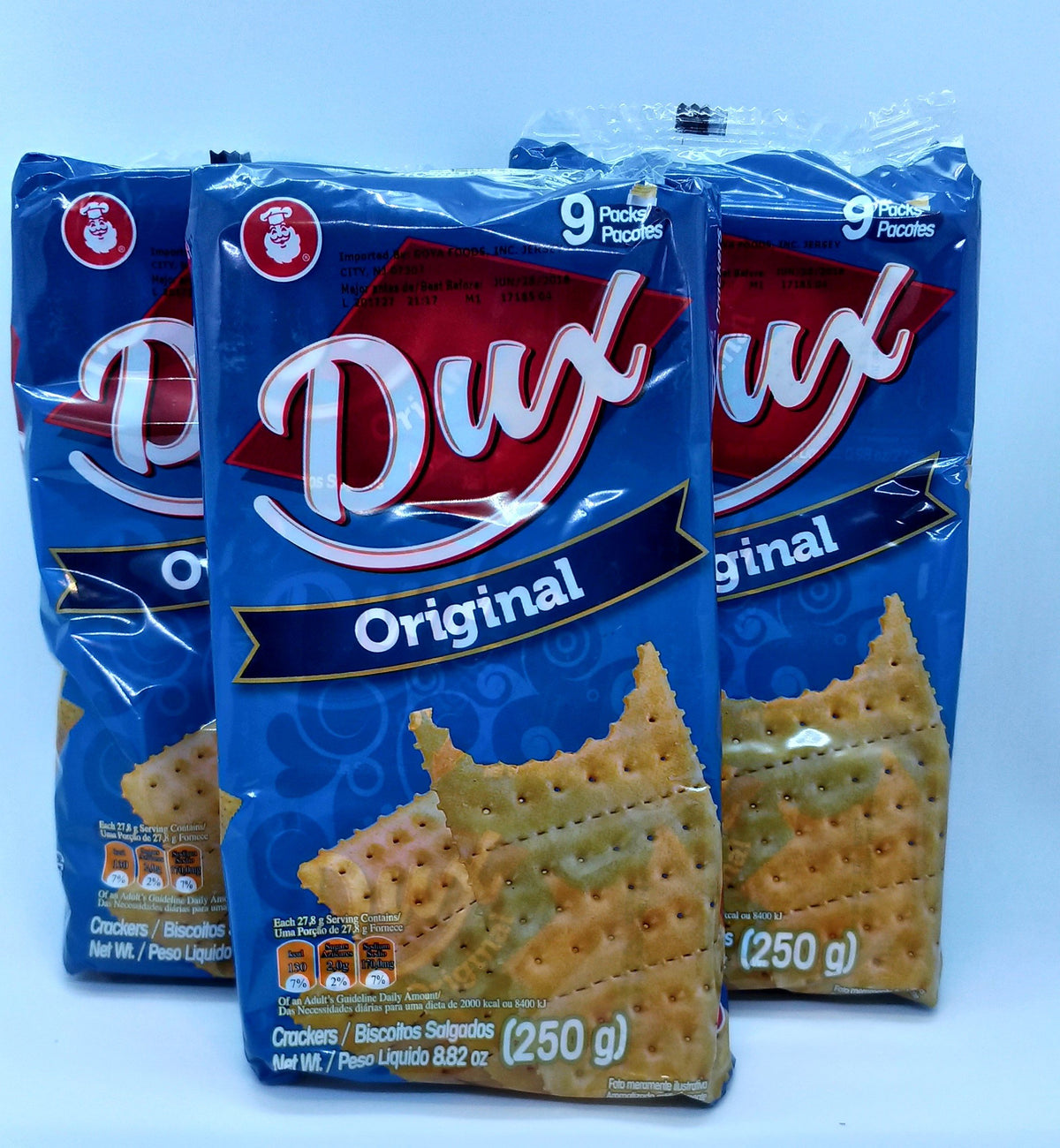 DUX ORIGINAL CRACKER 250G (PACK OF 3)