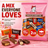 Big Mama Candy Chocolate Candy Variety Pack No Nuts 2 lb