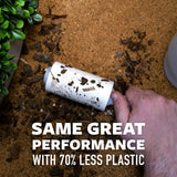 Scotch-Brite Greener Clean Lint Roller, Reusable Lint Rollers for Clothes, Furniture, and Pet Hair, Tidy Up Fabrics with a More Sustainable Fuzz