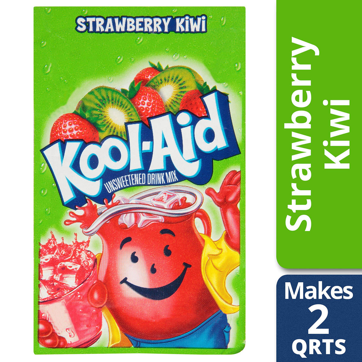 Kool Aid Strawberry Kiwi Drink Mix, Makes 2 Quarts (96 Packets)