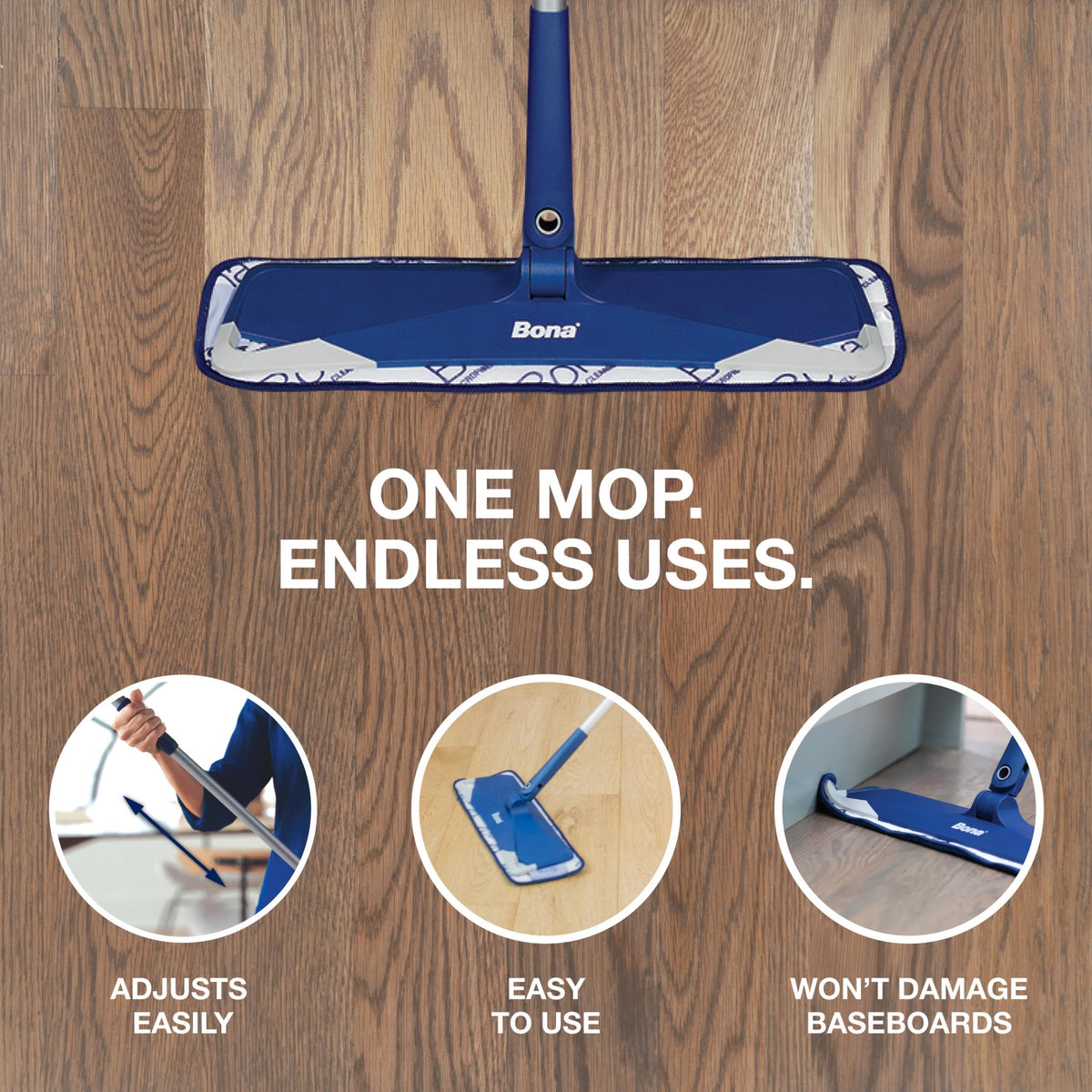 Bona Premium Sweep & Clean Mop for Multi-Surface floors