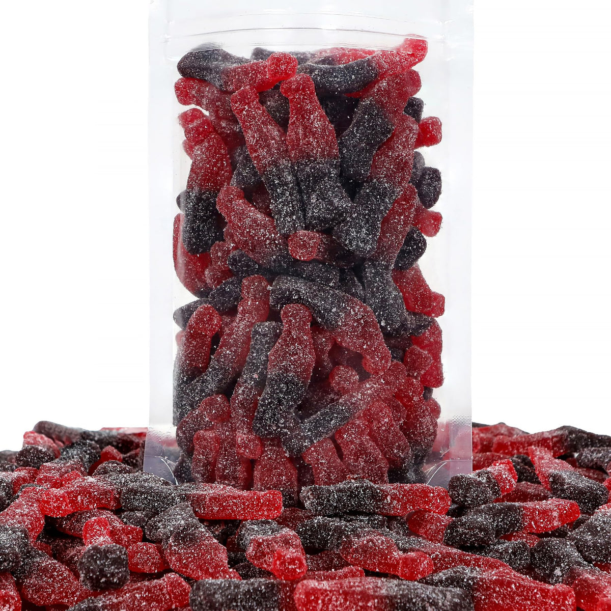 Smarty Stop Sour Cola Bottle Gummy Candy (1 Pound, Cherry)