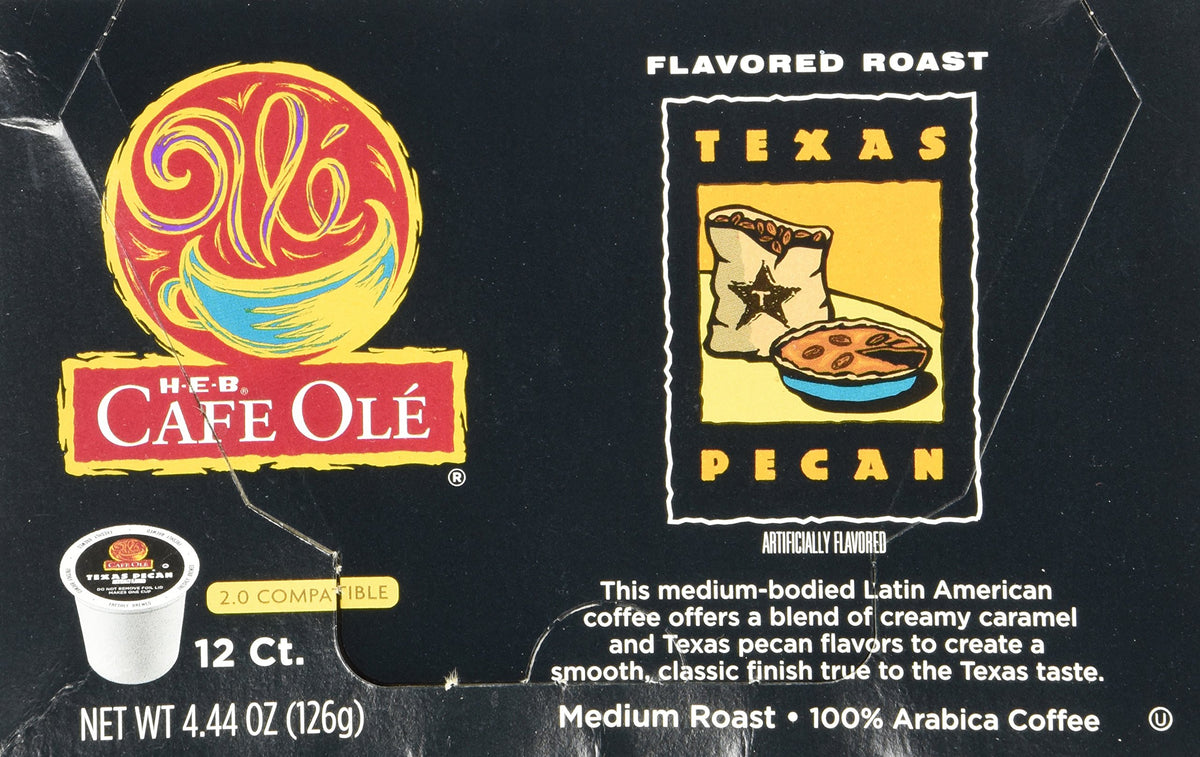 H.E.B. Texas Pecan 12 Count single-brew TWO-PACK