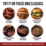 Killer Hogs The BBQ Sauce & Vinegar Sauce Pack of 2 Bottles | Use for all your Grillings Needs including Chicken, Beef, and Pork | 16 oz Per Bottle |