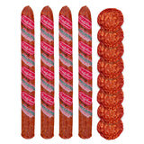 Bridgford Old World Pepperoni Stick 16 oz Pack of 4 - Naturally Smoked Pepperoni Stick for Pizza and Sandwiches - High Protein Zero Carb Keto Snack