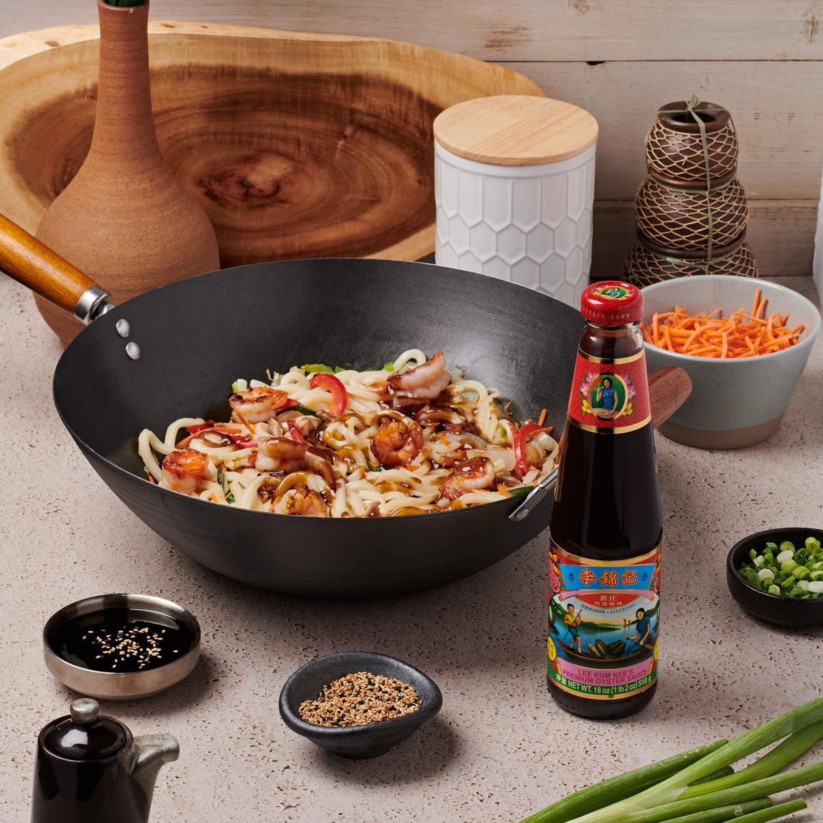 Lee Kum Kee Premium Oyster Sauce (9 oz - 1 Pack) Rich, Umami & Savory, All-Purpose Seasoning, Perfect for Marinades, Broths, Gravy, Stews, Dipping