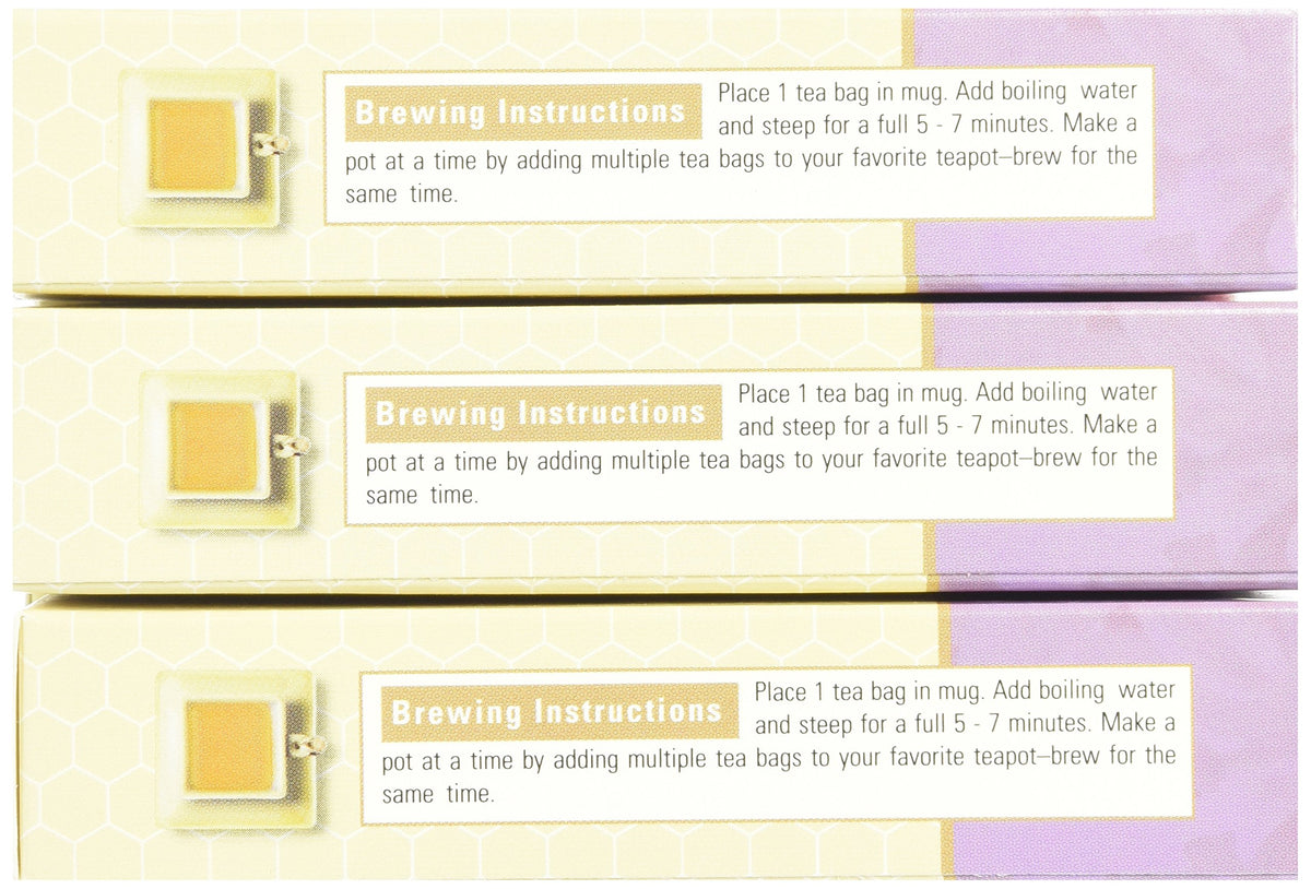 Davidson's Tea Assorted Tea And Honey, 8-Count Tea Bags (Pack of 12)