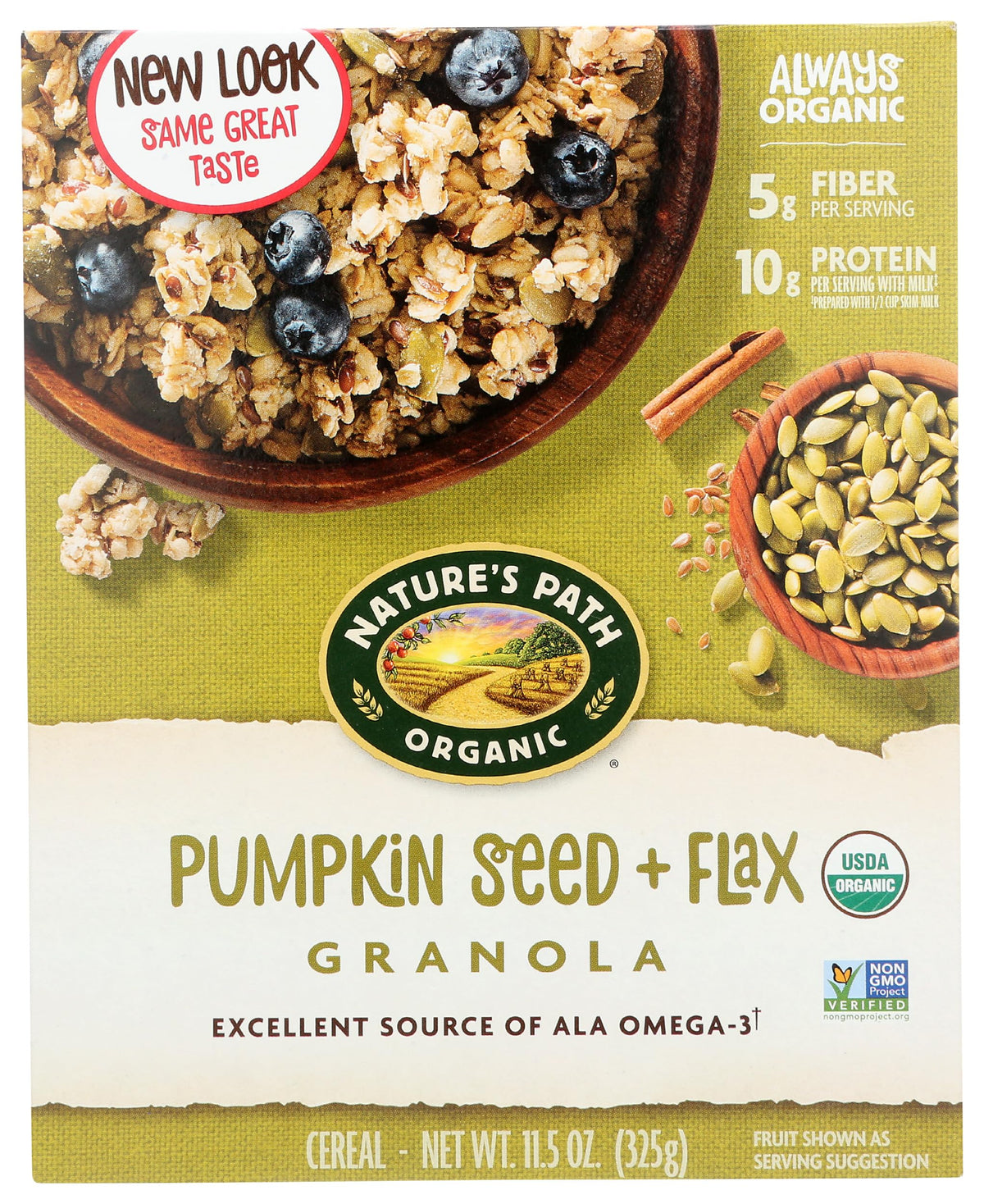 Nature's Path, Organic Flax Plus Granola, 11.5 Ounce