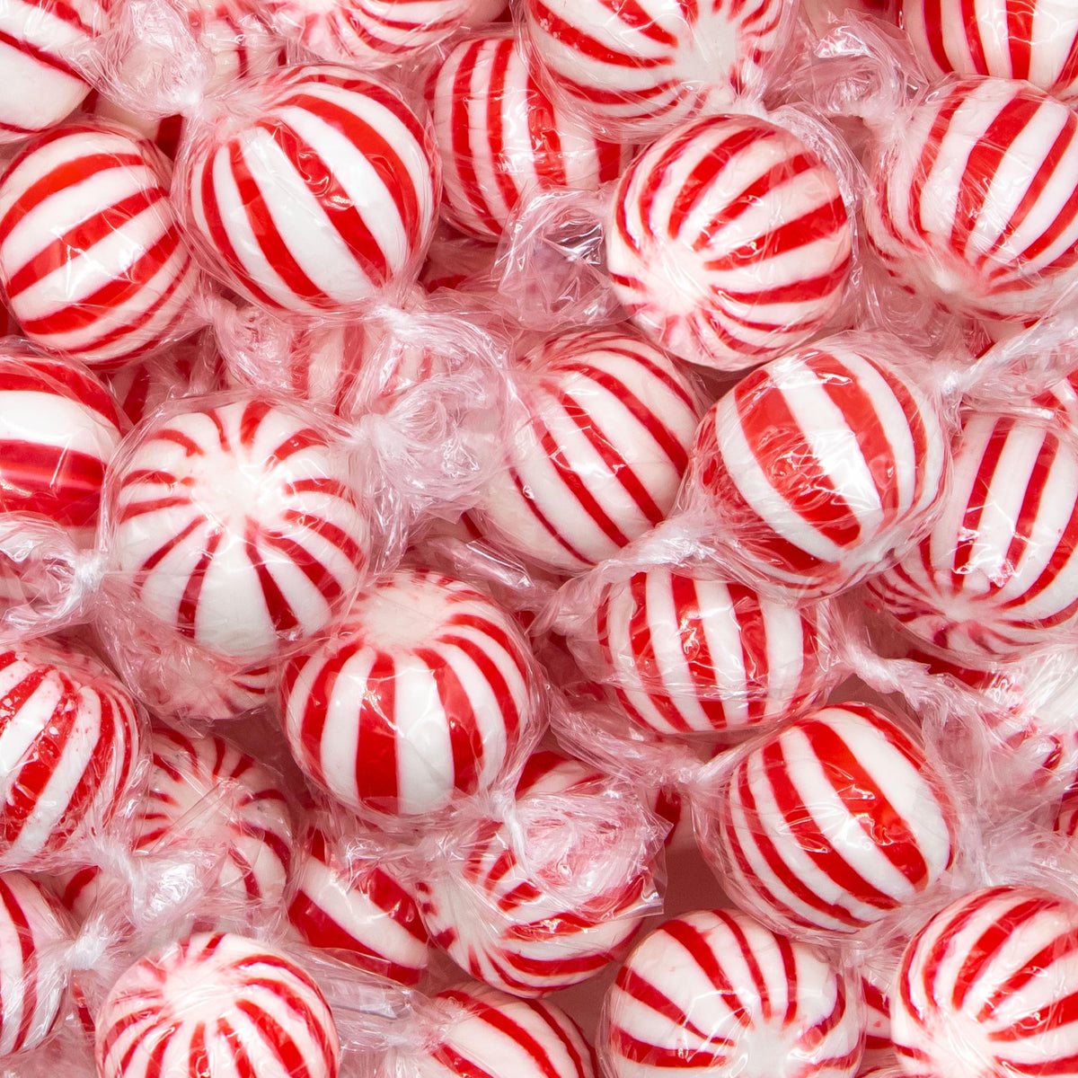Jumbo Mint Balls 2-Pound Bag | Hard Candy with Classic Peppermint Flavor | Old Fashioned Candy for Holiday Buffets and Office Bowls | Individually
