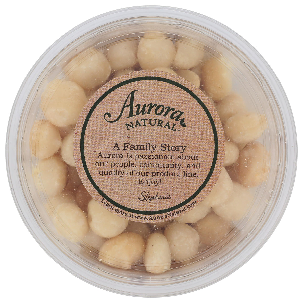 Aurora Products Macadamia Nuts, Raw, 8 oz