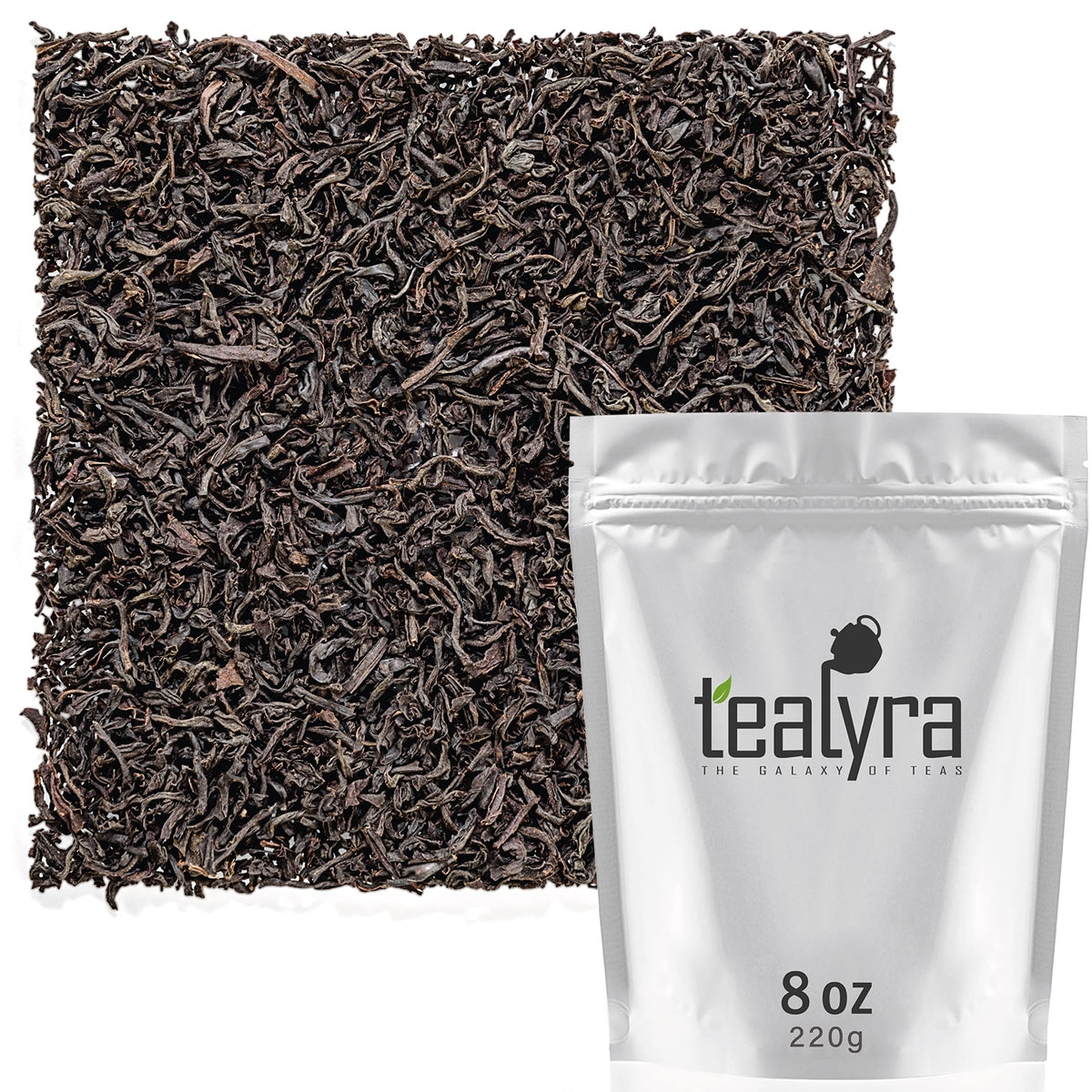 Tealyra - Decaf Orange Pekoe Ceylon Black Loose Tea - No Caffeine - Best Morning Tea - Sri Lanka - 224g (8-Ounce)