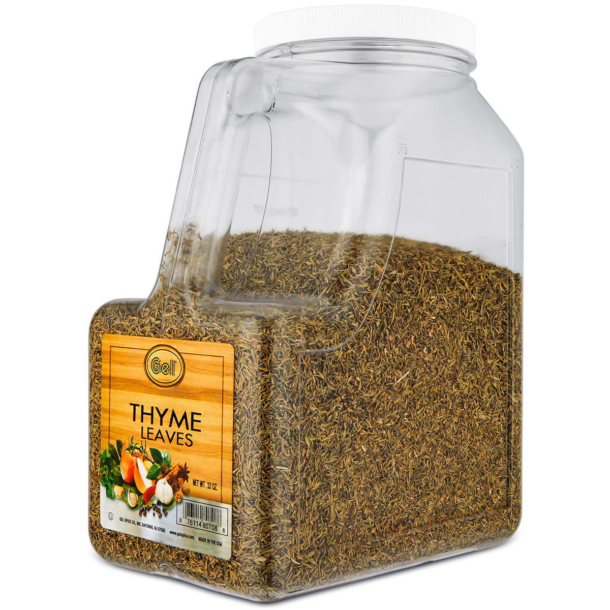 Gel Spice Thyme Leaves 32 OZ - Food Service Size