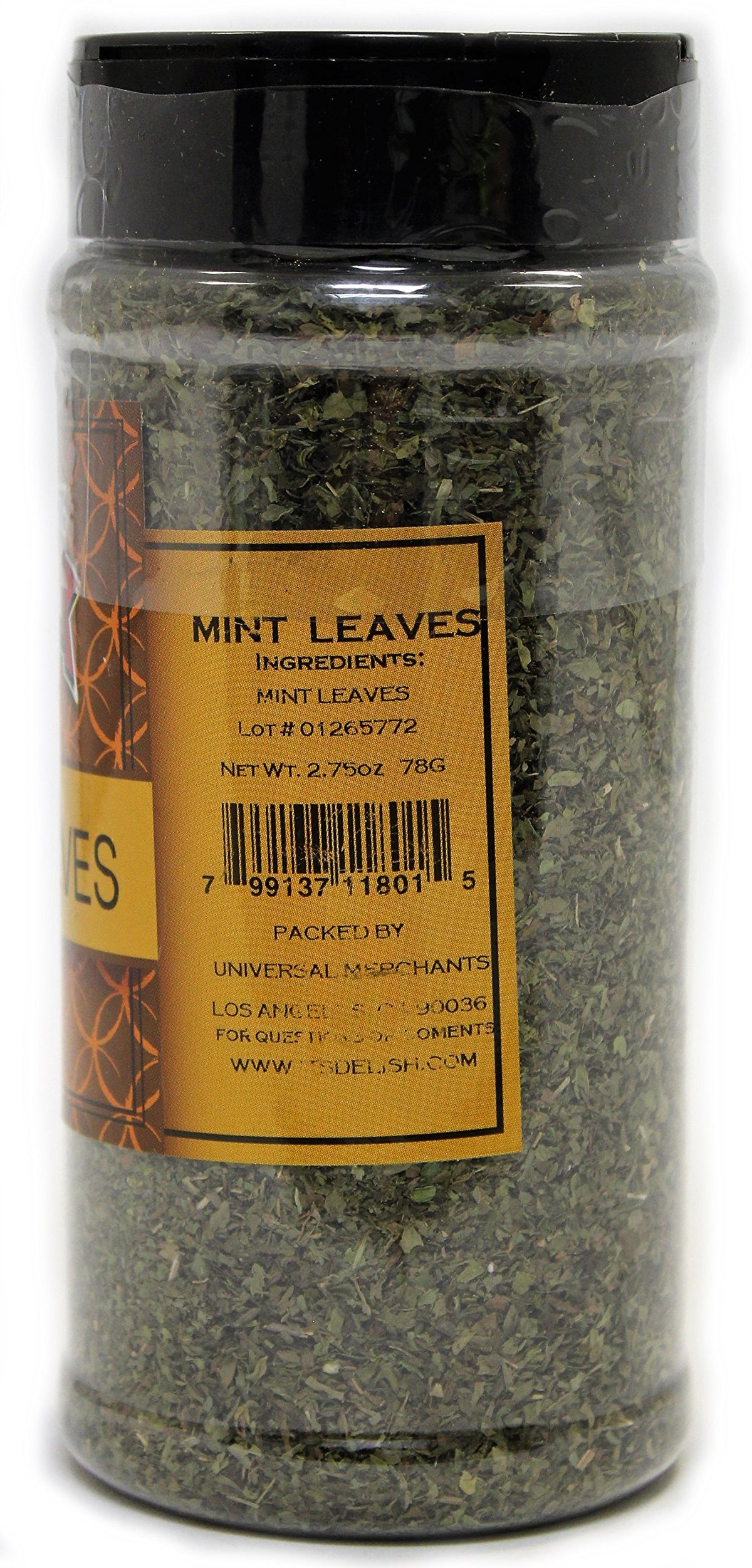 Dried Mint Leaves by Its Delish, Medium Jar