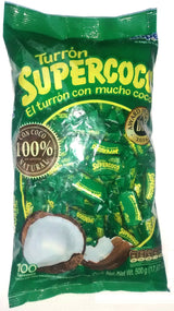 Turron Supercoco - 100 units - All Natural Coconut Candy by Supercoco