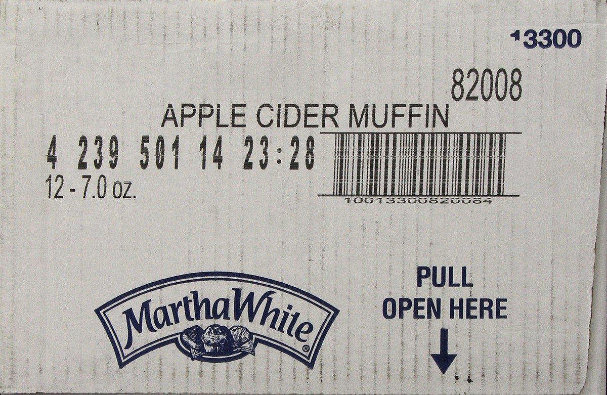 Martha White Apple Cider Muffin Mix 7 Oz. Pouch (Pack of 4)