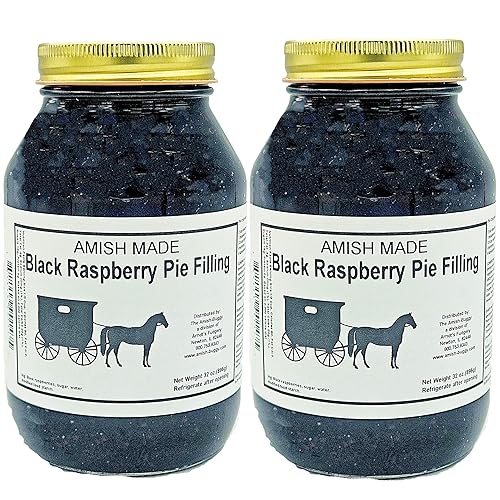 Amish Pie Filling and Topping (Black Raspberry)