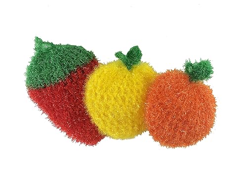 Say & Sincere Multi-Use Non-scratch Scrubber Dish Sponge, 3 Pieces