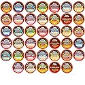 Java Factory Flavored Coffee Pods, Assorted Sampler, Variety Pack, Compatible with K Cup Brewers Including 2.0, 40 Count