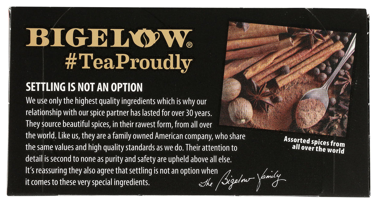 Bigelow Spiced Chai Tea (6x20 Bag )