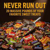 Candyman Easter Candy Variety Pack, 20 lb Bulk Individually Wrapped Candy