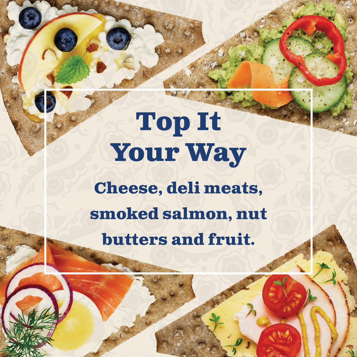 Original Crispbread Triangles (3 pack)