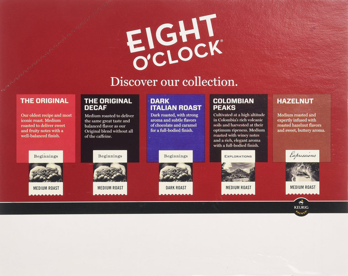 Eight O Clock Coffee, Colombian Peaks, 48 Count