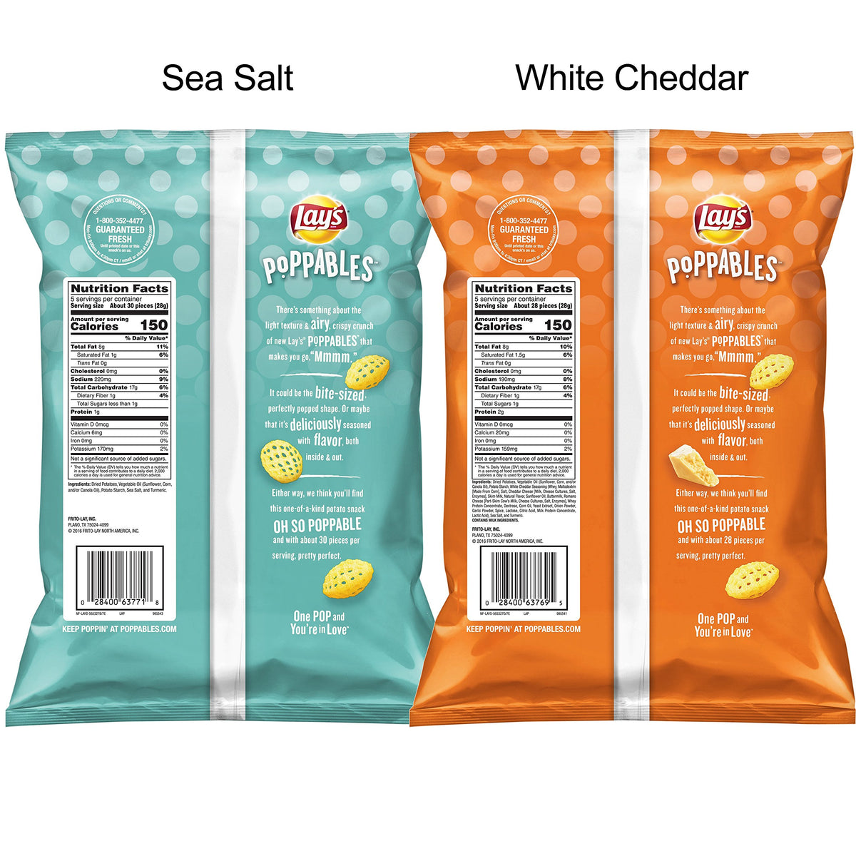 Lay's Poppables Variety Pack, 4 Count
